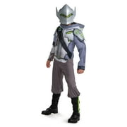 Overwatch Genji Deluxe Child Muscle Costume | Large (10-12)