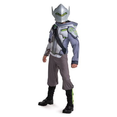 Disguise Costume Genji Overwatch Adulti - Taglia X-Large, Costume Muscolarizzato - Foto 8
