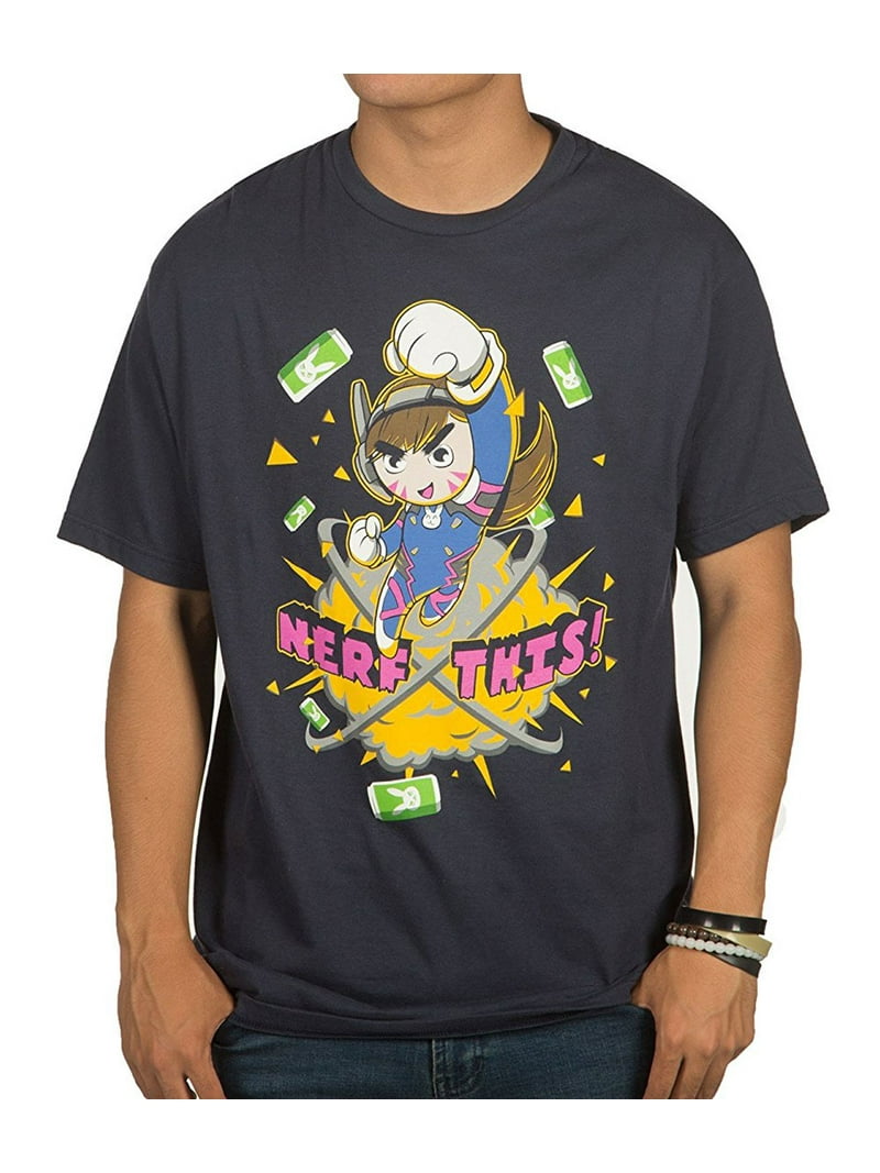 Overwatch Gremlin D.VA Premium Adult T-Shirt - Walmart.com