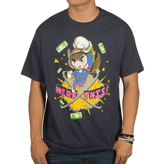 Overwatch Gremlin D.VA Premium Adult T-Shirt