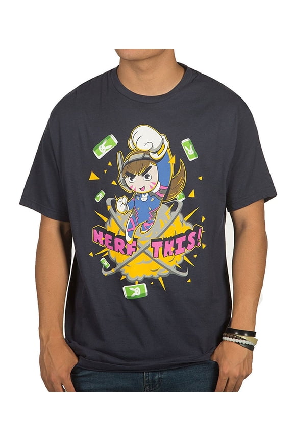 Overwatch Gremlin D.VA Premium Adult T-Shirt