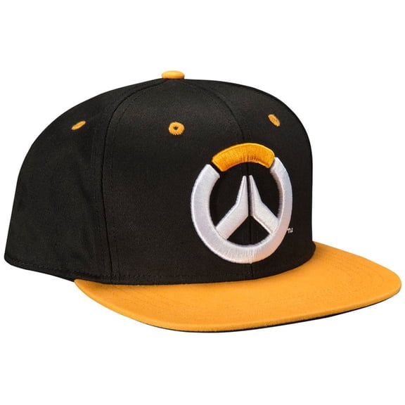 Overwatch J!NX Showdown Snapback Hat - Black/Orange - OSFA