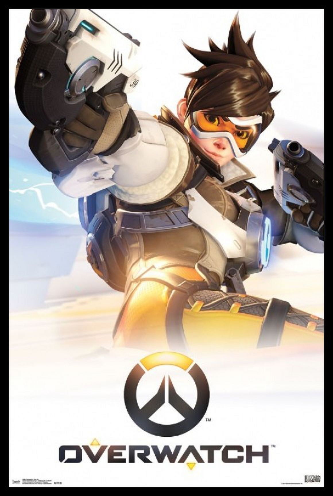 Tracer from Overwatch Art Print