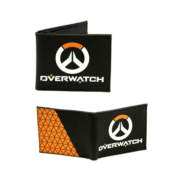 Overwatch Logo Black - Overwatch 4x5" Bi-Fold Flat Wallet