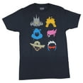 thumbnail image 1 of Overwatch Mens T-Shirt - Fighter Spray Heads Collection Of Six (X-Large, Blue), 1 of 2