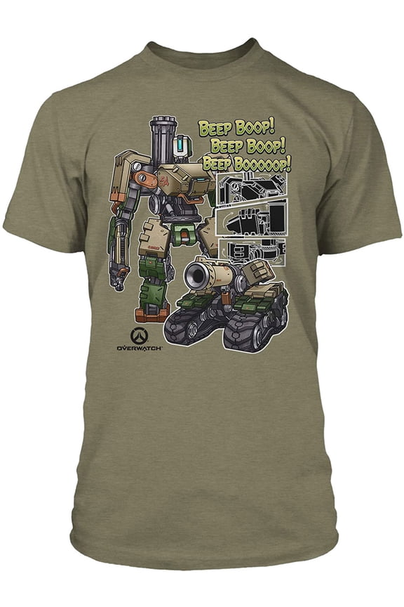 Overwatch Roll Out Bastion Gamer Adult T-Shirt
