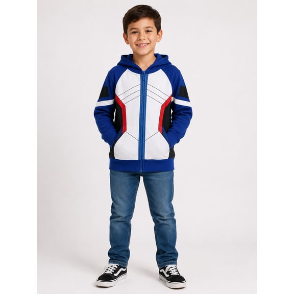 Overwatch Soldier 76 Little Boy's Hoodie XS (4)