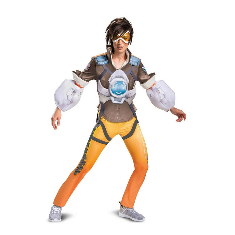 Overwatch Tracer Women's Deluxe Adult Halloween Costume