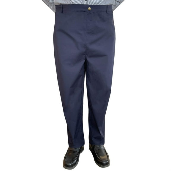 Ovidis 1-601-188-2 Back-Panel Adaptive Pants for Mens - Chris, Blue - Small