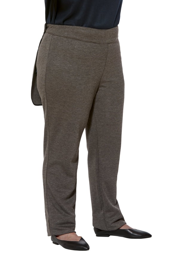 Knit Pants for Women - Grey | Tricotti | Adaptive Clothing - L