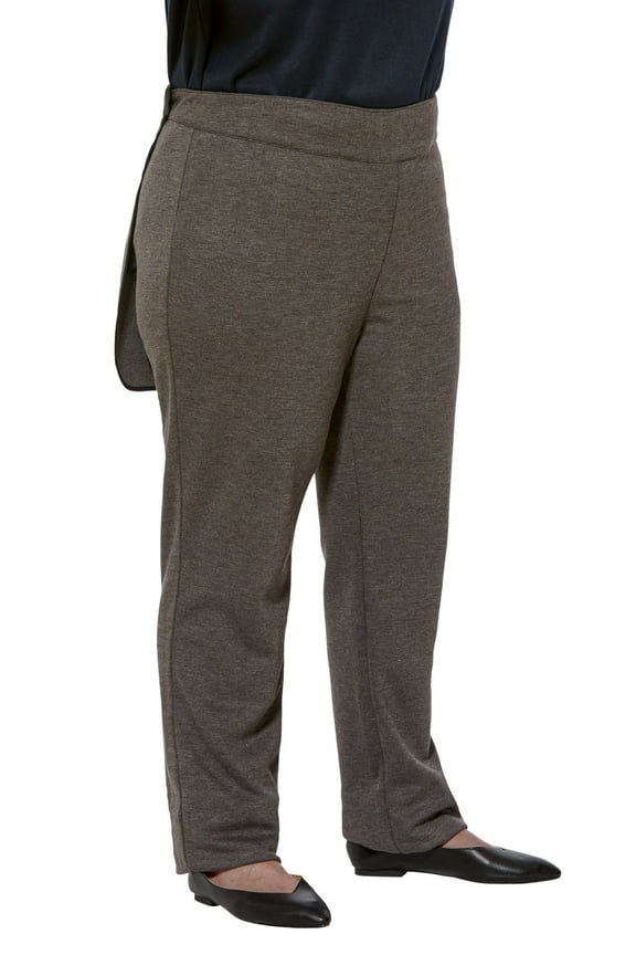 Knit Pants for Women - Grey | Tricotti | Adaptive Clothing - S