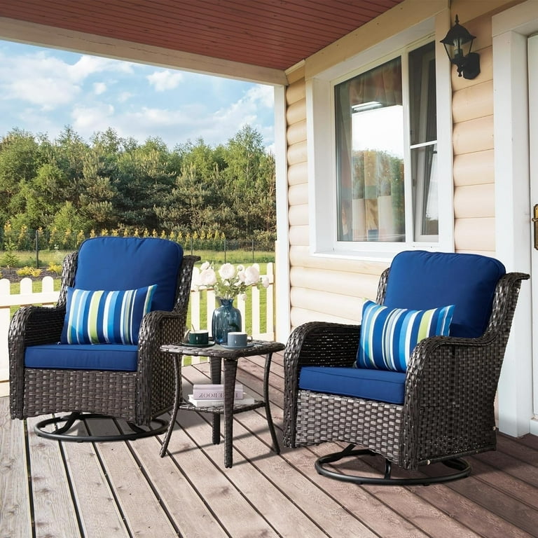 High back bistro set discount