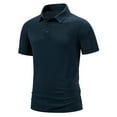 Ovticza Men's Golf Polo Shirts Short Sleeve Lapel Collar Shirts for Men