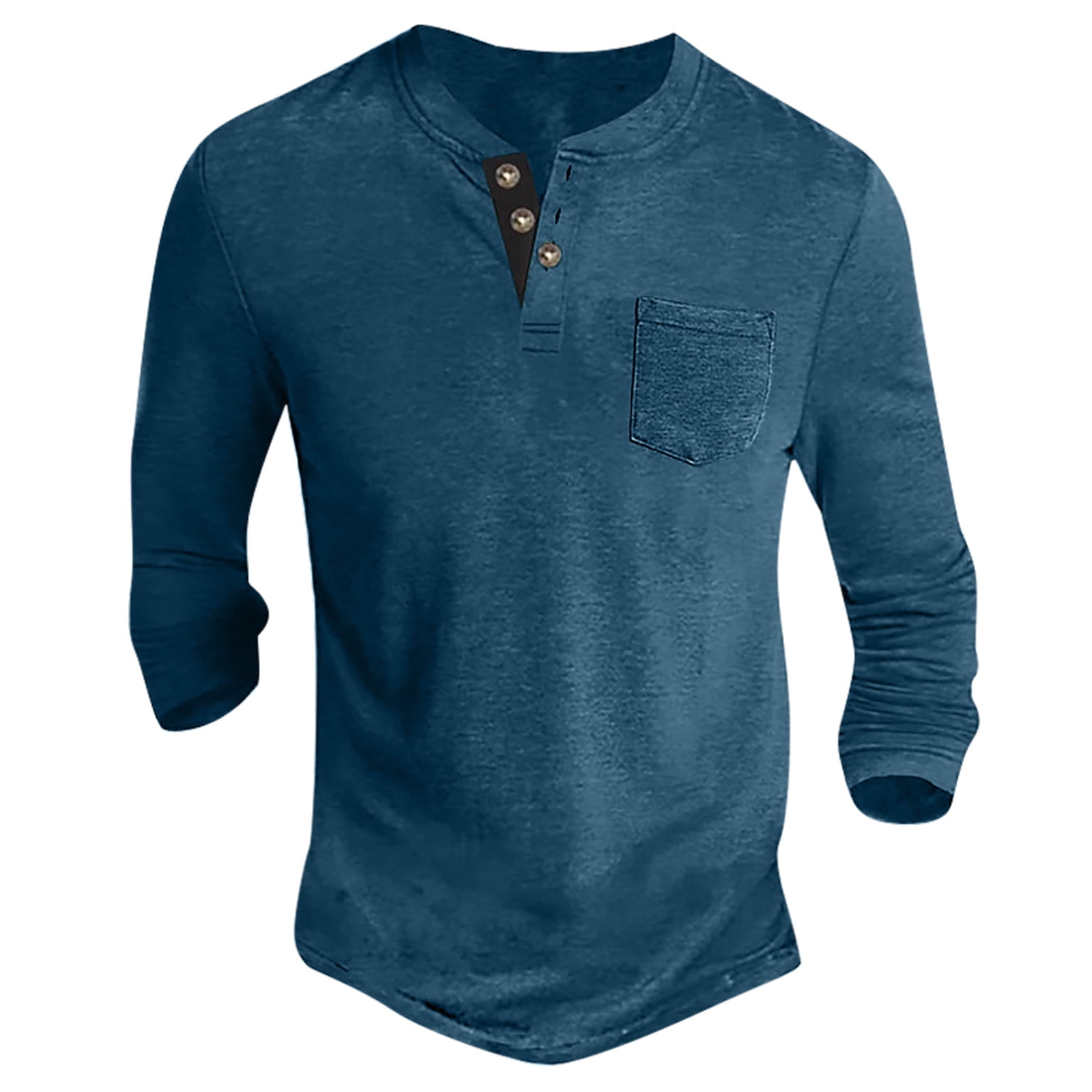 Men's Slim Fit Long Sleeve Button Down Pocket Shirt Bolivia Ubuy