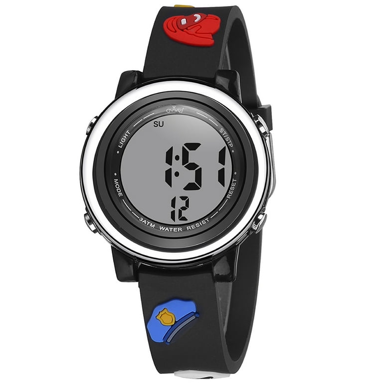 Boys Digital Sports Watch with Many Features Professional Hats