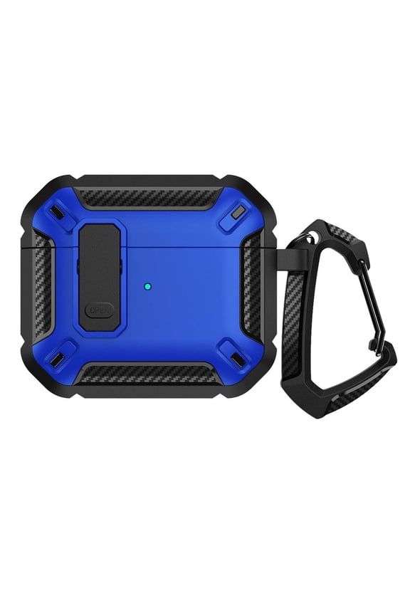 Ovvkultoc Lock Case for AirPods 4, for Airpods 4th Generation Case, Protective Case with Keychain for Pods 4, Drop-Proof Shockproof Case Protector Cover for Pods 4th with Keychain