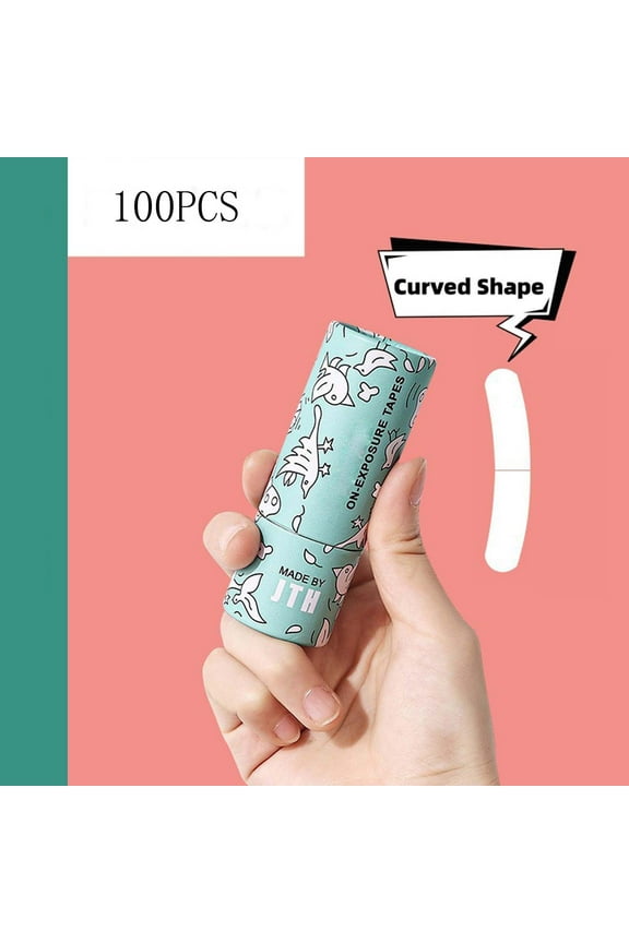 100Pcs Transparent Double Sided Garment Tape – Non-Slip Patch For Underwear, Collars