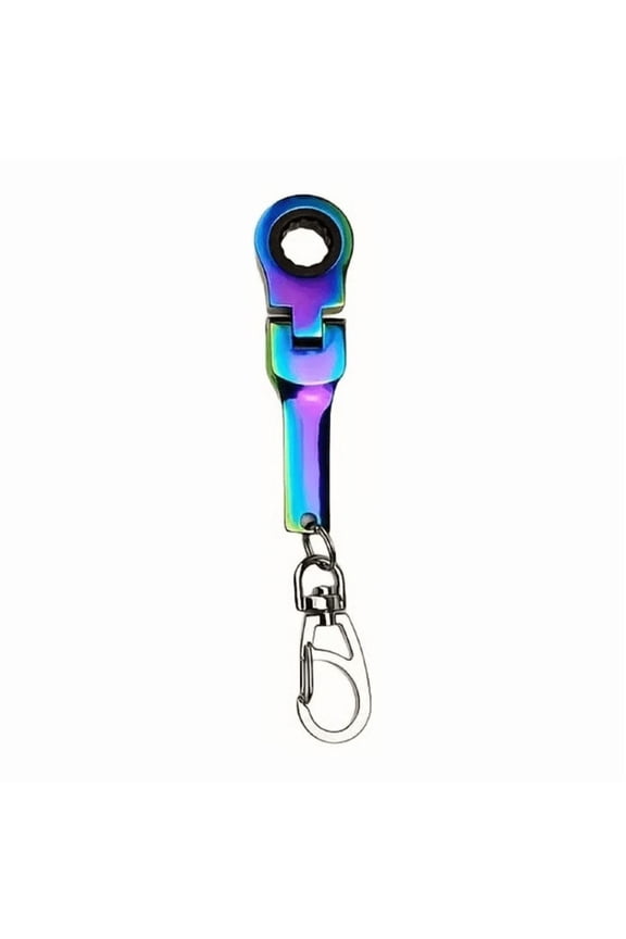 10Mm Ratchet Wrench Keychain – Compact Multi-Function Tool