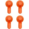 thumbnail image 1 of Ovzne 4Pcs Vacuum Suction Cup Hooks - 10X5X3.5Cm Abs Pvc Hookless Hooks For Bathroom, Kitchen, No Drilling Needed, Heavy-Duty Reusable, 1 of 1