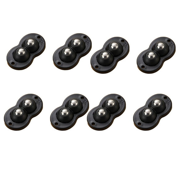 Ovzne 8Pcs Wheel Convenient Pulley Base - Sturdy Caster Bases With 360° Rotation, Easy Installation For Furniture, Equipment Heavy Items, Enhancing Mobility In Home Office