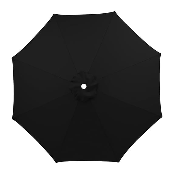 Ovzne 90.5In Umbrella Cloth Replacement Waterproof Sunshade Canopy For 8-Rib Garden Beach Umbrella