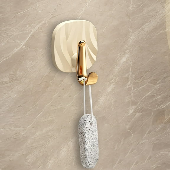 Ovzne Adhesive Plastic Hook – No Drill, No Marks 15Kg Heavy-Duty Wall Hook For Kitchen Bathroom