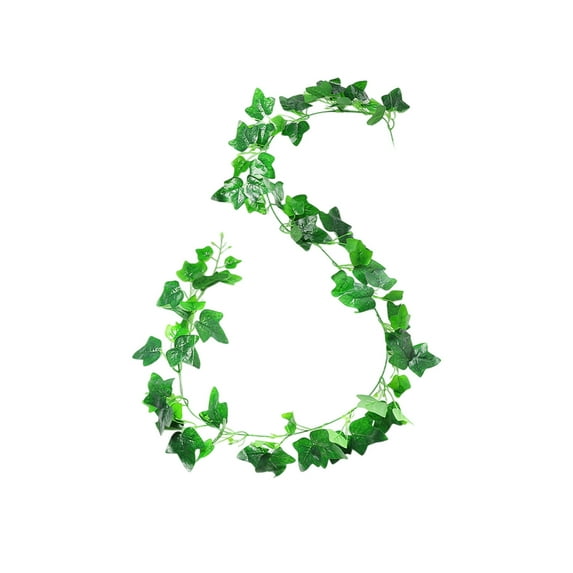 Ovzne Artificial Grape Leaf Vine – 220Cm Realistic Plastic Foliage For Home Event Decor