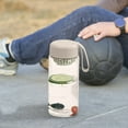 thumbnail image 1 of Ovzne BPA-Free Water Bottle with Detachable Fruit Infuser, Leakproof Lid, and Carry Loop for On-the-Go Hydration, 1 of 6