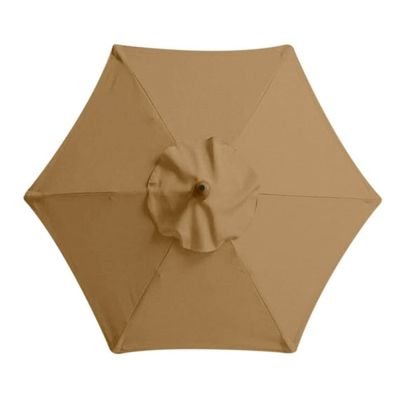Ovzne Beach Khaki Patio Umbrella Canopies, UV Protection