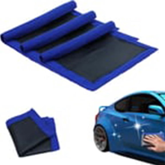 Ovzne Car Magic Mud Cloth, Reusable Microfiber Paint Cleaning Clay Cloth Father's Day Gift