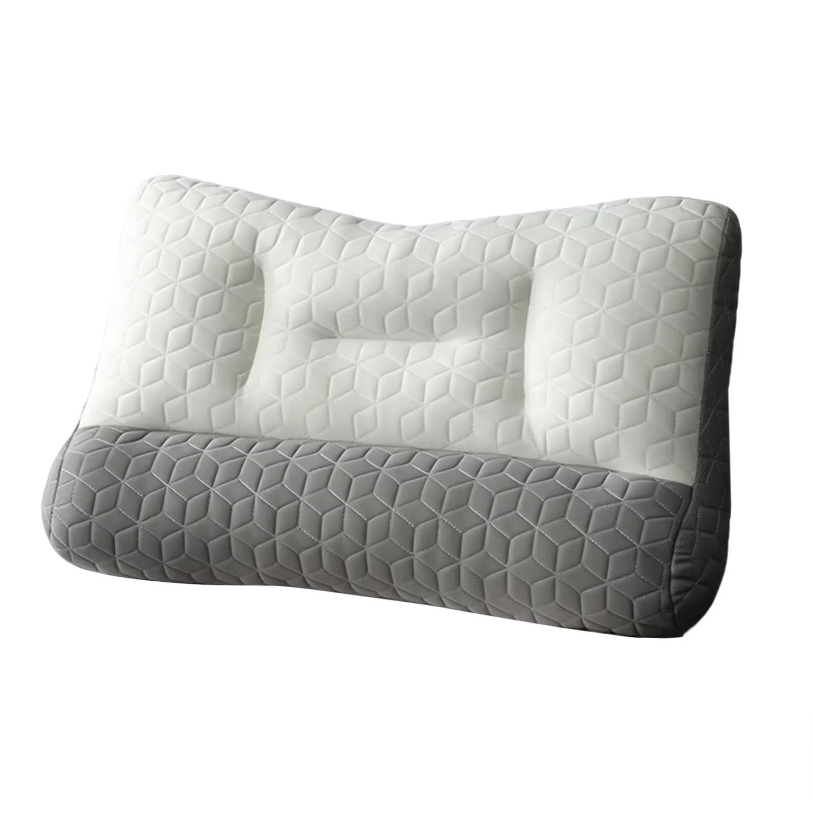 Ovzne Cervical Support Massage Pillow – Non-Collapsing Neck Pillow For Sleep Relaxation