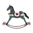 thumbnail image 1 of Ovzne Christmas Rocking Horse Ornament – Iron Hanging Decor For Tree Home, 1 of 6