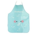thumbnail image 1 of Ovzne Cute Pvc Waterproof Sleeveless Apron - Children's And Adult Kitchen Cooking Aprons With Printed, Home Oil Resistant Baking Cover, 1 of 1