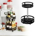 thumbnail image 1 of Ovzne Double Layer Kitchen Spice Rack Organizer - Non-Slip Storage For Cabinets, Countertops And Pantry, 1 of 7