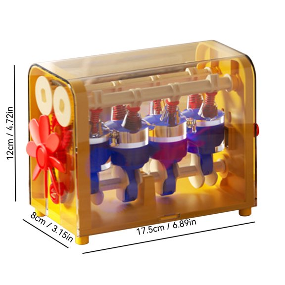Ovzne Educational Engine Model Toy Assembly Science Experiment Kit