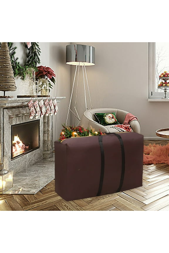 Extra Large Storage Bags, Huge Moving Bags Heavy Duty with Zipper and Stronger Handles, Big Foldable Duffle Bag for Travel - Material Protects from Dust and Moisture - Storage Totes Moving Boxes