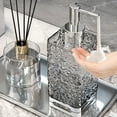 thumbnail image 1 of Ovzne Foaming Hand Soap Dispenser， Bathroom Soap Dispenser or Lotion Dispenser for Kitchen,Refillable Clear Glass Soap Dispenser with Large Pump (Clear-Foaming，Size L), 1 of 1