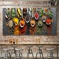 thumbnail image 1 of Ovzne Frameless Kitchen Spice Mural Painting – 3.94X7.87 Inches Modern Canvas Wall Decoration, Colorful 5D Visual Pattern, Suitable For Living Room, Bedroom Kitchen, 1 of 7