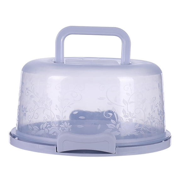 Ovzne Gyedtr Plastic Cake Stands, Transparent