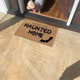 Horror Night Castle Print Door Mat, Non-slip Floor Mats Indoor Outdoor  Entrance Carpet, Home Halloween Decor - Temu