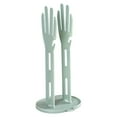 thumbnail image 1 of Ovzne Hand-Shaped Household Glove Storage Drying Rack - Removable Suction Cup Design For Kitchen/Bathroom, Drainage Function To Keep Gloves Dry, 1 of 1
