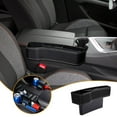 thumbnail image 1 of Ovzne High-Quality Car Seat Hollow Organizer - Multifunctional Leather Abs Storage Box, Gap-Filling Organizer For Keys, Cards, Phones More, 1 of 6