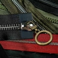 thumbnail image 1 of Ovzne Hook Hole Dedicated Metal Zipper Replacement – 45*23*1.3Mm Hand-Pulled Zipper Heads | Durable Alloy Material, Easy Installation | For Clothing, Luggage, Shoes, 1 of 6