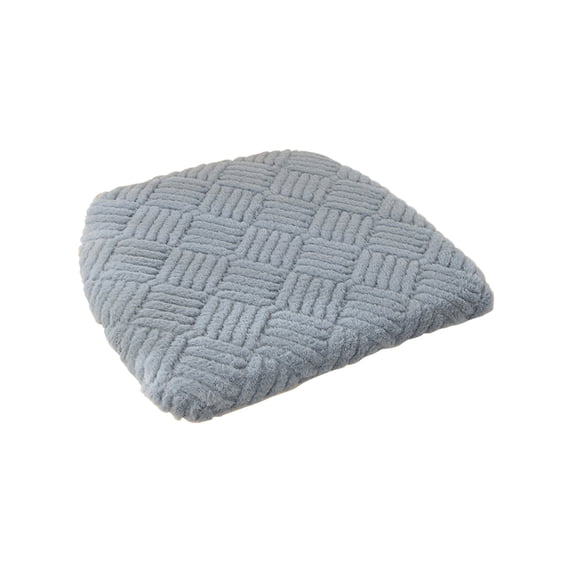 Ovzne Horseshoe Plush Chair Cushion – Thick Warm Non-Slip Seat Pad For Dining Chairs Winter Comfort