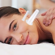 Ovzne Household Vacuum-Pressing Silicone Massage Cups   Dual Pack For At-Home Cupping Therapy