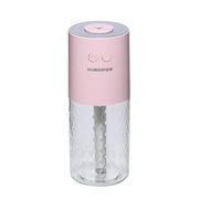 Ovzne Humidifiers For Bedroom Large Room Humidifiers For Bedroom Warm Mist Portable Car Humidifier Home Usb Colorful Night Light Small Spray Humidifier Portable Mini Humidifier Humidifiers For Bed