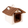 thumbnail image 1 of Ovzne Indoor Foldable Dog House With Soft Cushion – Cozy Puppy Cave For Small Medium Cats And Dogs, 1 of 6