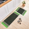 thumbnail image 1 of Ovzne Kitchen Floor Mats, Abstract Strip 2 PCS Anti Fatigue Area Runner Rugs Set Aesthetic Non-Slip Bathroom Comfort Standing Mat Home Decor, 1 of 2