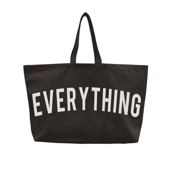 Ovzne Large Canvas Tote Bag – Extra Big Reusable Shopping Bag for Beach, Grocery Everyday Use