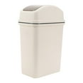 thumbnail image 1 of Ovzne Large Capacity Plastic Garbage Cans for Home - Suitable for Kitchen and Living Room, With Thickened Seams and Easy-to-Open Shaking Lid（Length:9.3",Width:6.2",Height:12.7"), 1 of 1